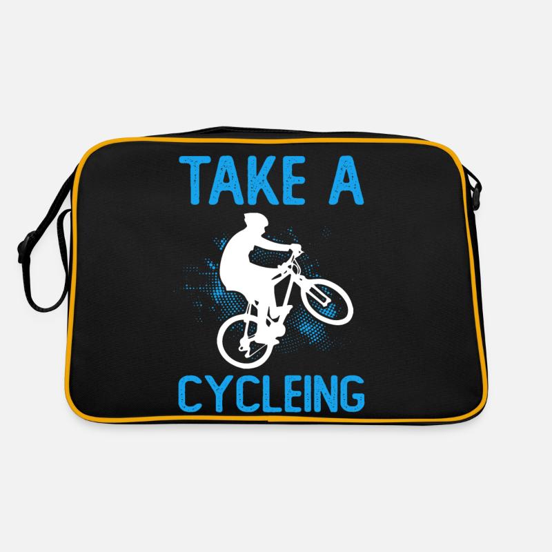 Fahrrad Radfahren Retro Tasche