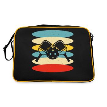Pickleball - Sac Retro - noir/or - Dos