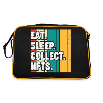 NFT - Retro Bag - black/gold - Back
