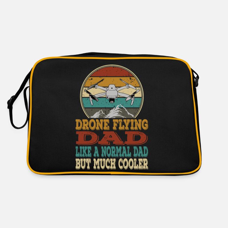 Drones Daddy Dad Copter FPV UAS Pilot Drone Daddy Retro Bag