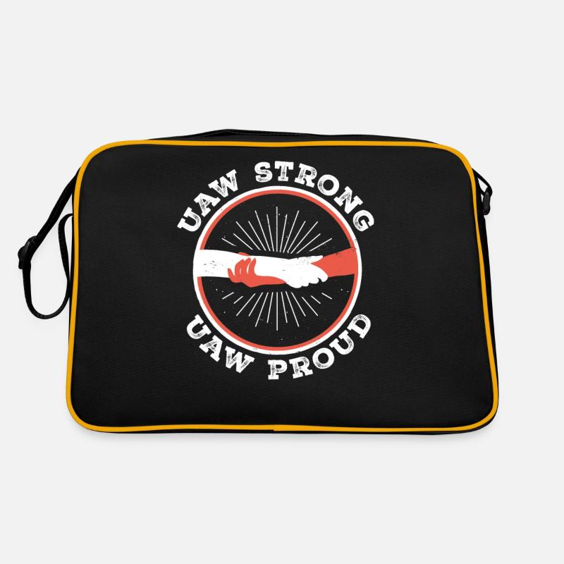 UAW Strong UAW Proud Retro Bag