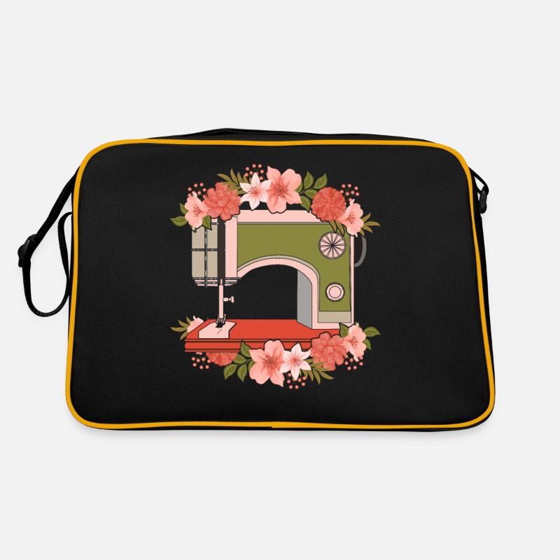 Couturière Machine à coudre faite à la main Cadeau Coudre Sac Retro