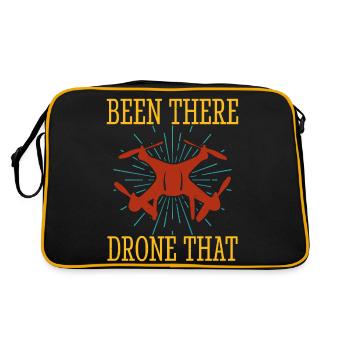 Drone - Retro Bag - black/gold - Back