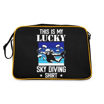 Skydive skydiving - Retro Bag - black/gold - Back