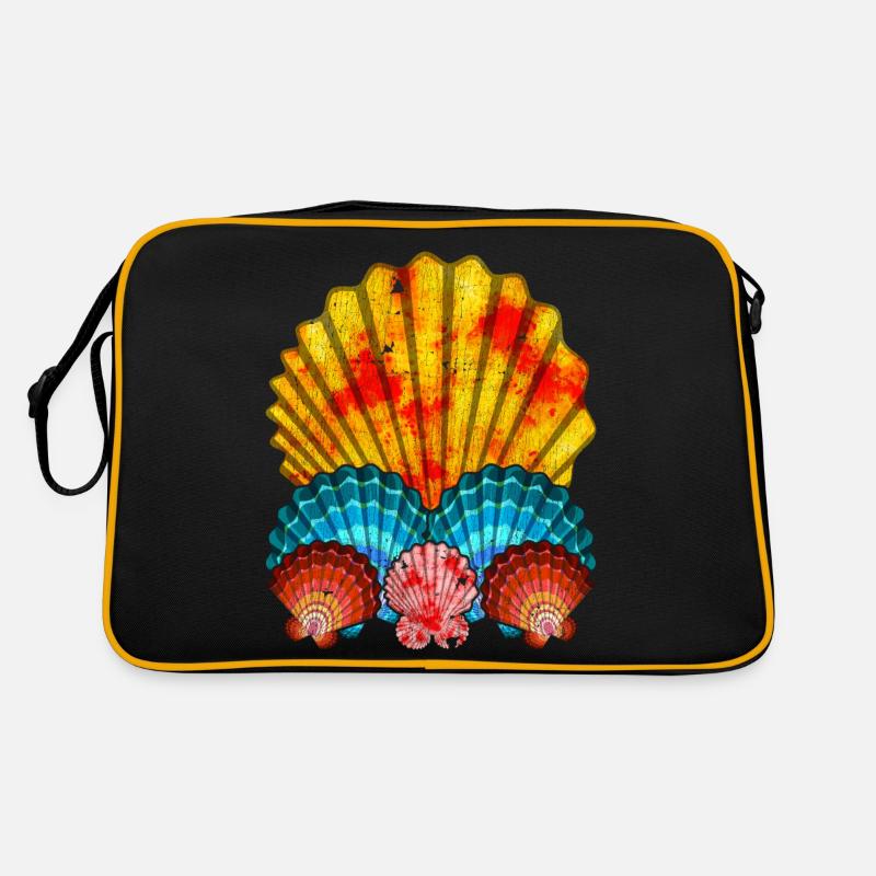 Summer Holiday Gift Colorful Shell Retro Bag