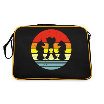Chess - Retro Bag - black/gold - Back
