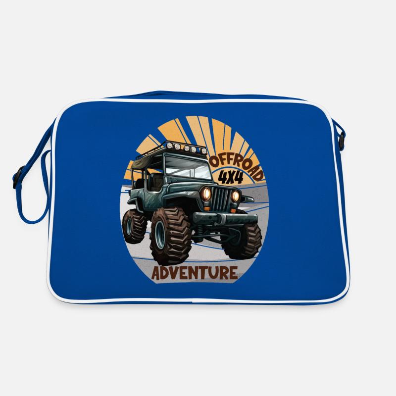 Offroad-Abenteuer 4x4 Retro Tasche