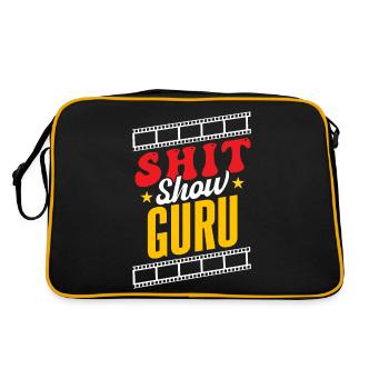 Shit Show Guru - Sac Retro - noir/or - Dos