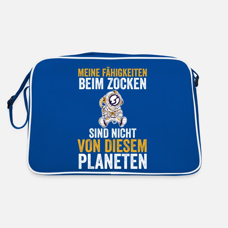 Zocker Zocken Gamer Retro Tasche