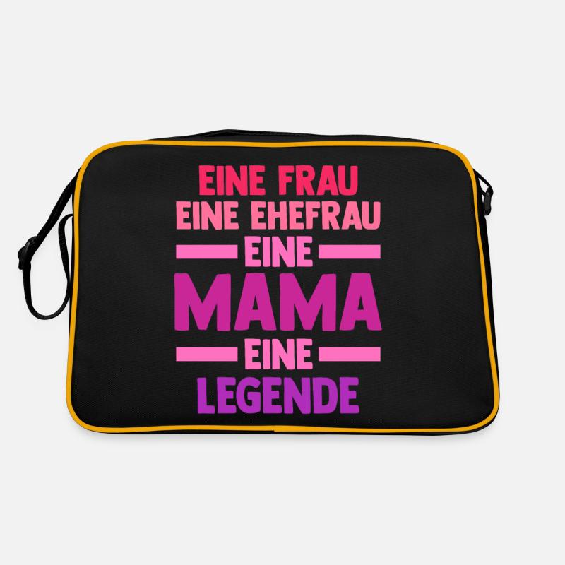Ehefrau Mutter Mama Retro Tasche