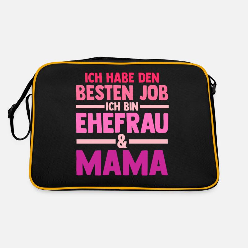 Ehefrau Mutter Mama Retro Tasche