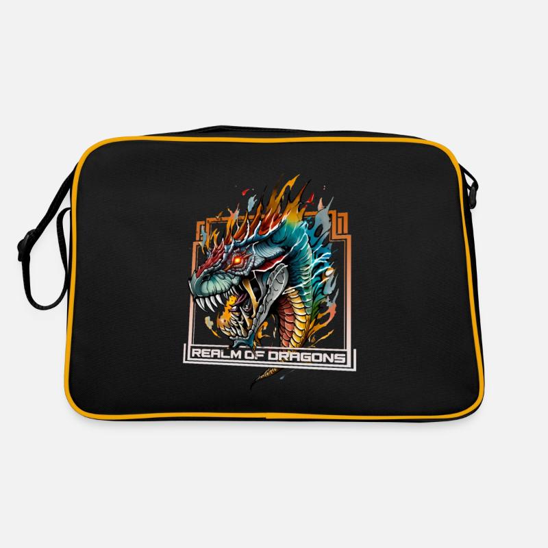 Royaume des dragons: Dragon féroce Sac Retro