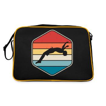 Swimming Float - Retro Bag - black/gold - Back