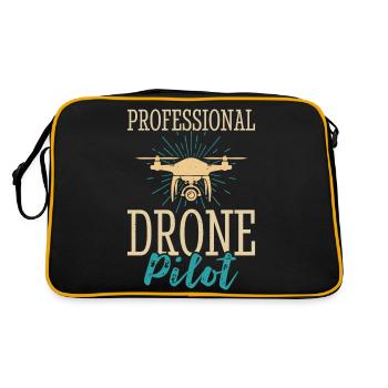 Drone - Retro Bag - black/gold - Back