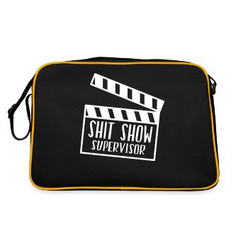 Shit Show Supervisor Chaos Control Management - Retro Bag - black/gold - Back
