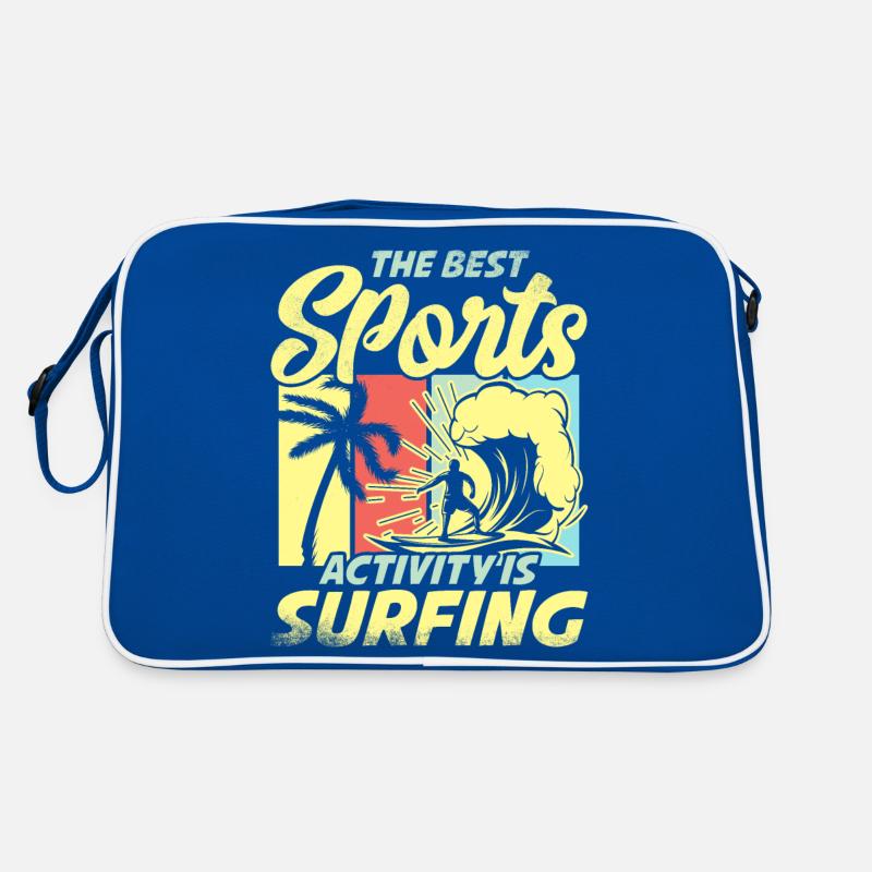 The best sporting activity is surfing Retro Bag