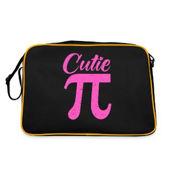 Cutie Pi Day Symbol Math National Pie Mathématiques - Sac Retro - noir/or - Dos