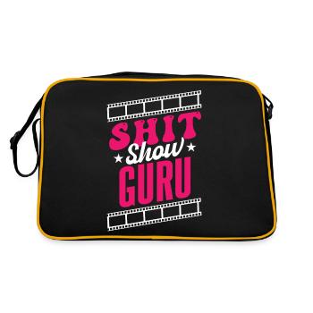 Shit Show Guru Women Supervisor Chaos Management - Retro Bag - black/gold - Back