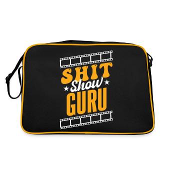 Shit Show Guru - Sac Retro - noir/or - Dos