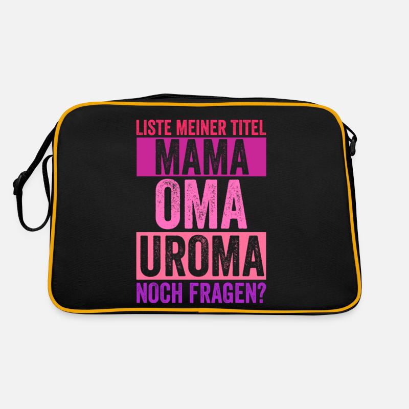 Mutter Mama Oma Uroma Retro Tasche