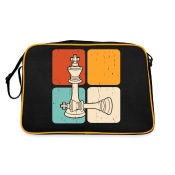 Chess - Retro Bag - black/gold - Back