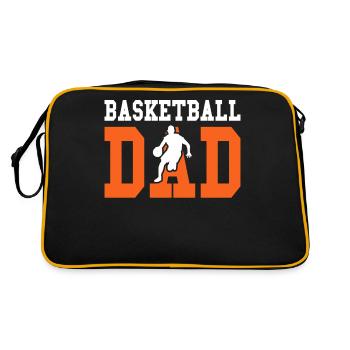Basketball Papa Papa Papa Papa - Sac Retro - noir/or - Dos