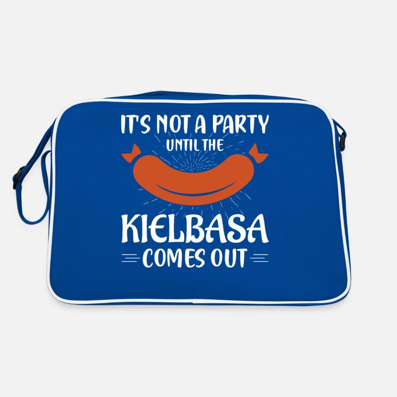 Ce n’est pas une fête jusqu’à ce que le Kielbasa sorte Poli Sac Retro