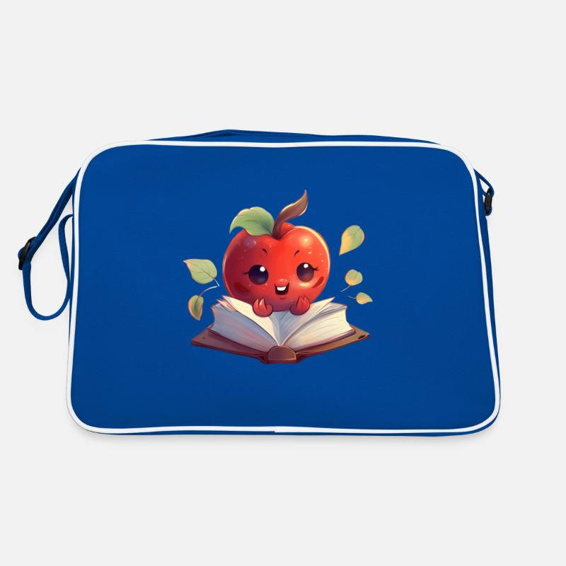 Livre Lecture Apple Picking Lire Bibliothèque Enseignant Sac Retro