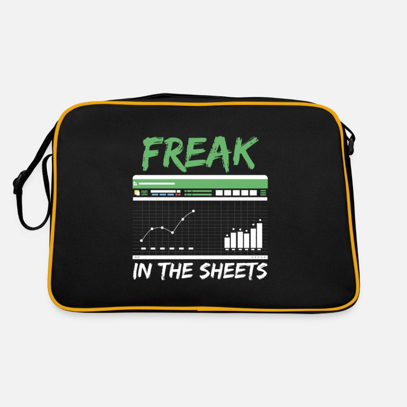 Freak in the Sheets Drôle de comptable comptable Sac Retro