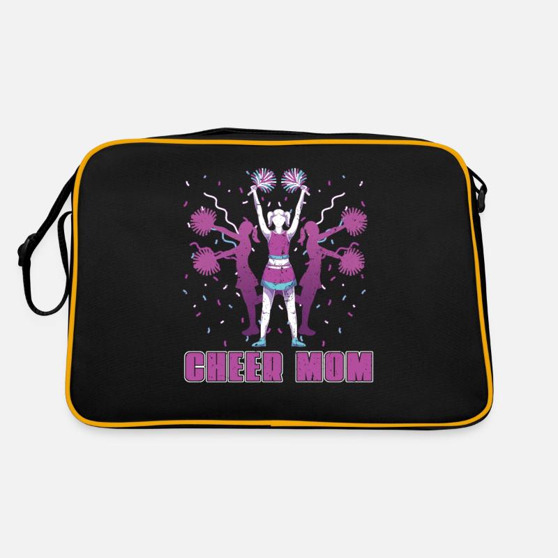 Cheerleader Mama Muttertag Geschenk Cheerleading Retro Tasche