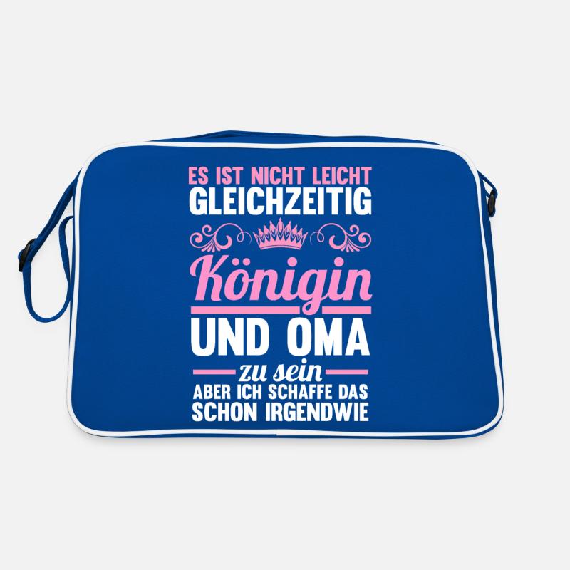 Großmutter Königin Oma Retro Tasche