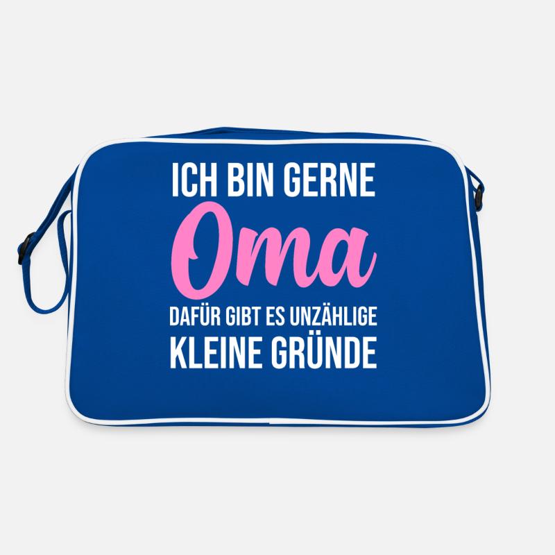 Großmutter Oma Retro Tasche