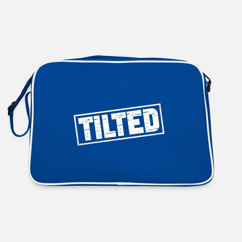 Tilted Pinball Player GIft Idea Sac Retro