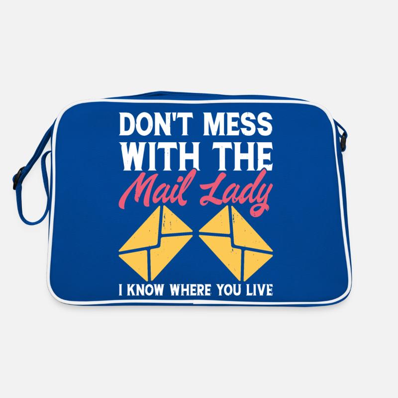 Briefträger Postbote Retro Tasche