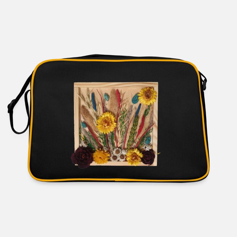 Polnische Sommerwiese Komposition Retro Tasche