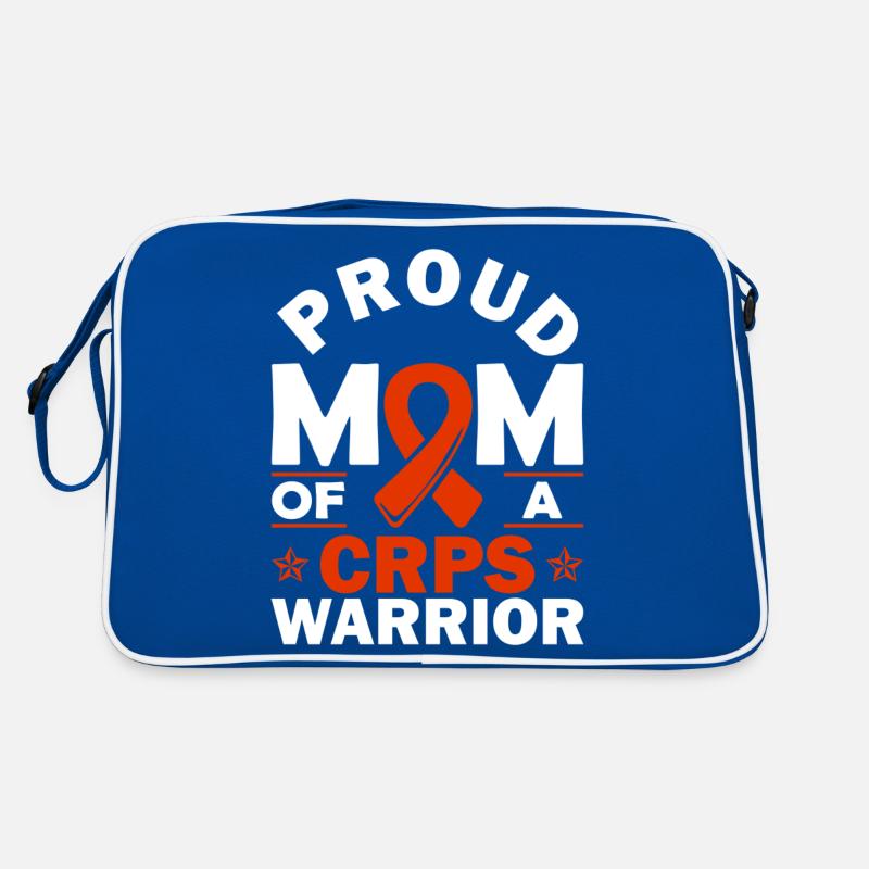 Stolze Mutter Eines Crps-kriegers Chronische Retro Tasche