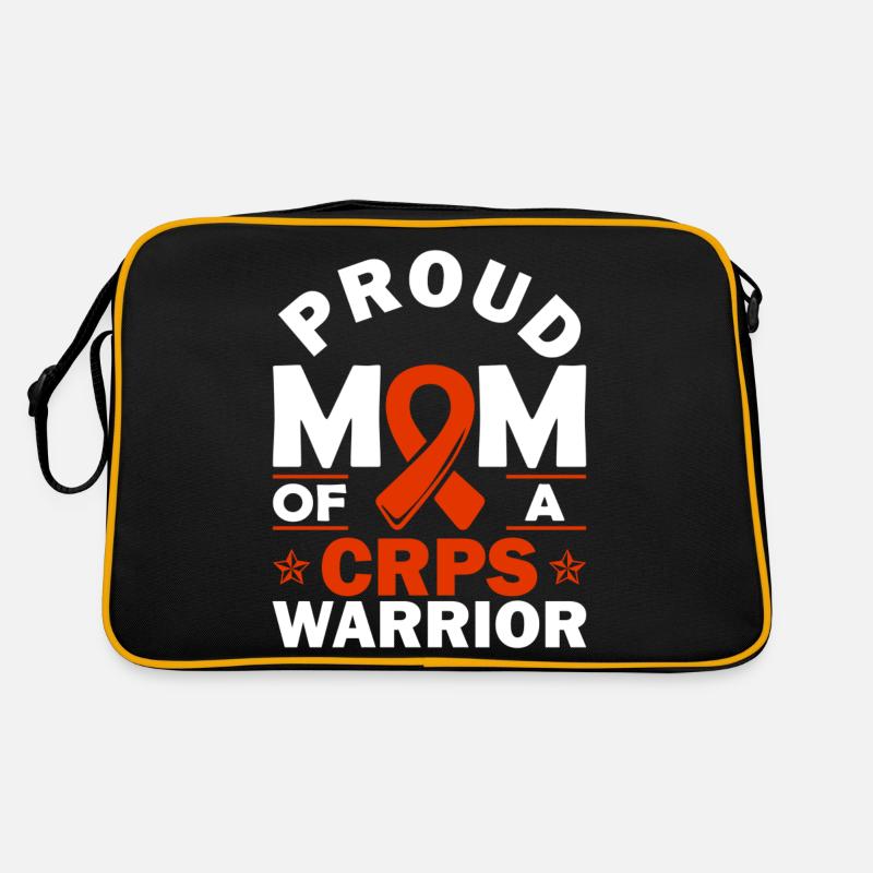 Stolze Mutter Eines Crps-kriegers Chronische Retro Tasche