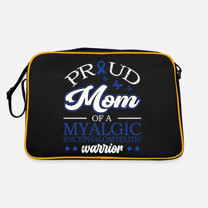 Stolze Mama Eines Myalgische Retro Tasche
