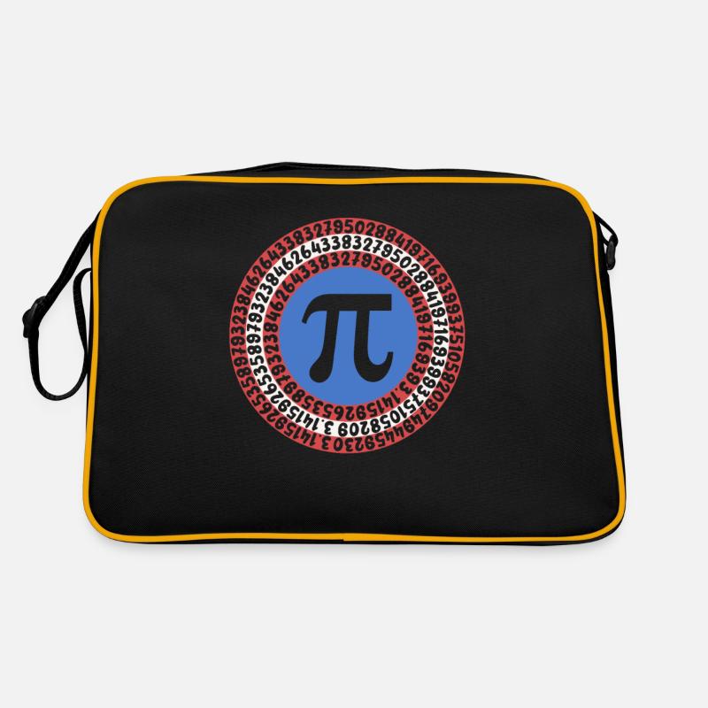 Math Pi Day 3.14 Wissenschaft Lehrer Mathematik Retro Tasche