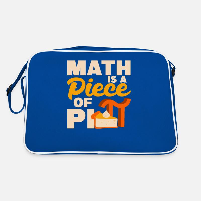 Math is a part of Pi Day Funny Retro Bag