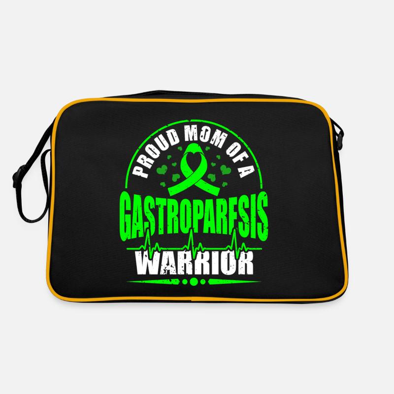 Stolze Mutter Eines Gastroparese-kriegers Retro Tasche