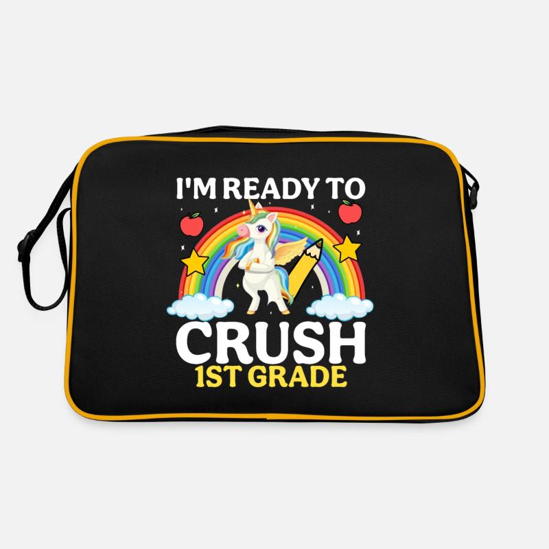 Je suis prêt à conquérir la 1ère classe Sac Retro