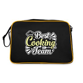 Best Cooking Team - Retro Bag - black/gold - Back