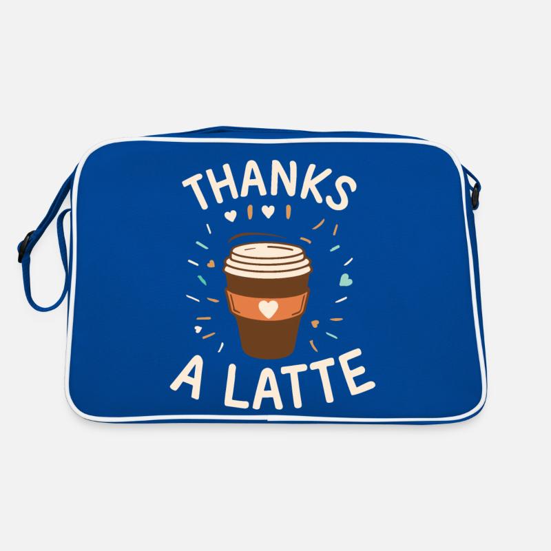 Thanks A Latte Retro Tasche