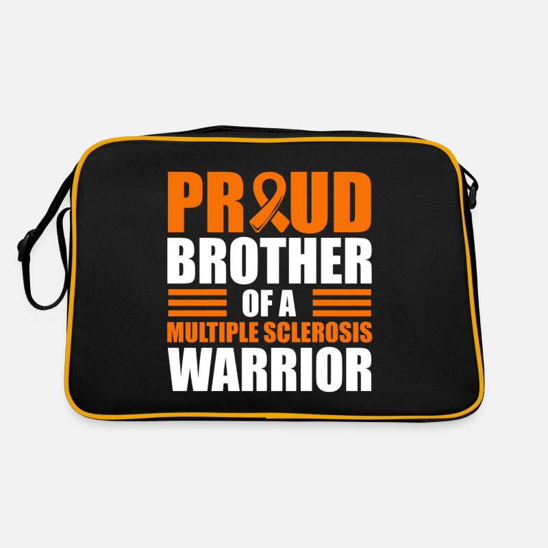 Proud brother of a multiple sclerosis warrior Retro Bag