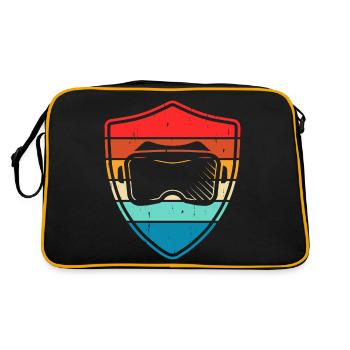 Réalité virtuelle VR - Sac Retro - noir/or - Dos