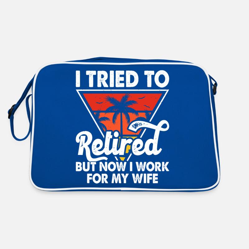 Rentner Ehefrau Retro Tasche