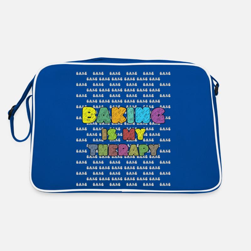 Baking is my therapy Retro Bag