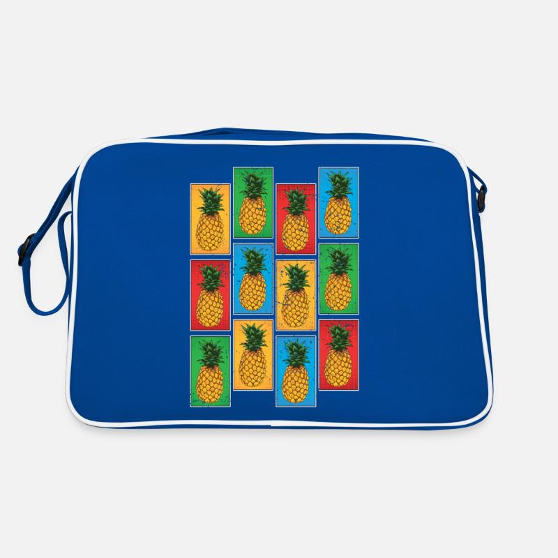 Tropical Fruit Fruit Gift Pop Art Pineapple Retro Bag