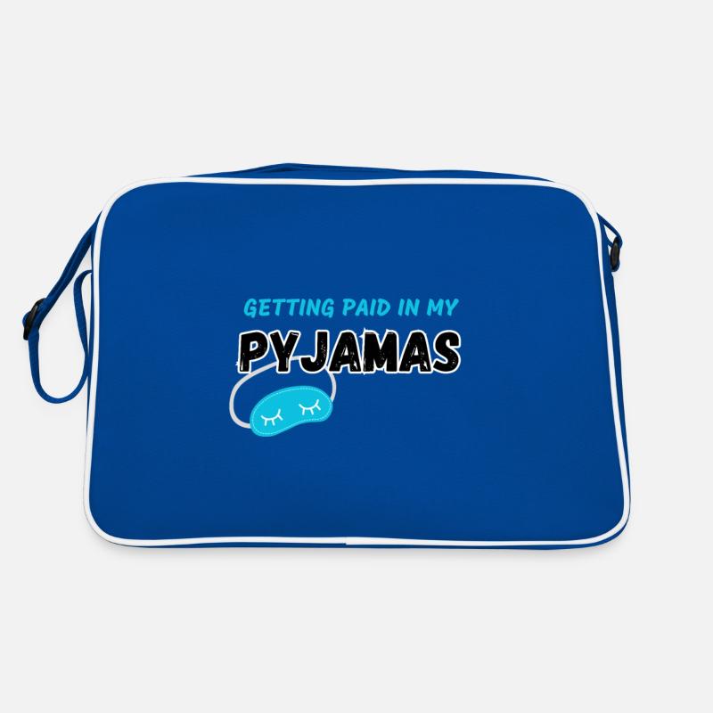 Être payé en pyjama Sac Retro